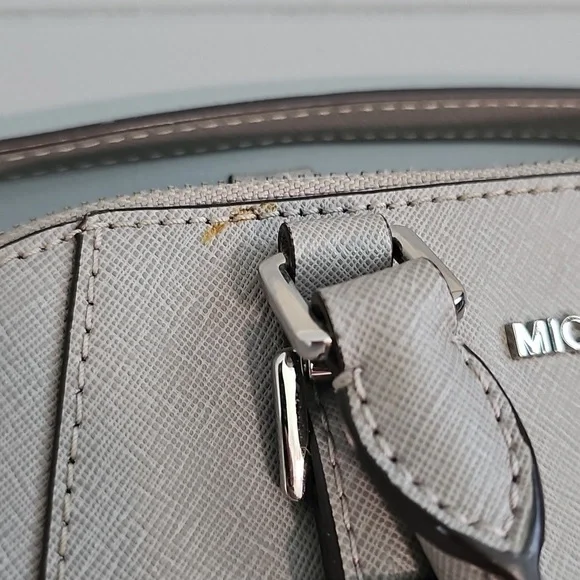 Michael Kors Gray Ciara Purse - Picture 7 of 17
